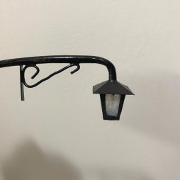 Lanterna 10 cm per presepe con microlampada led