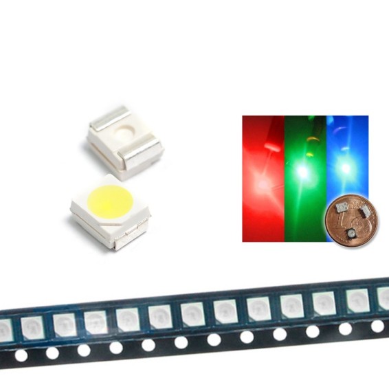 LED 3528 SMD ALTA LUMINOSITA'